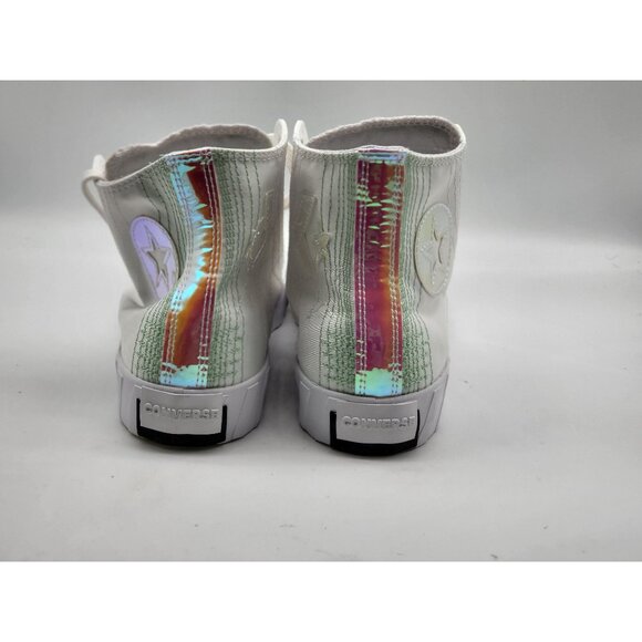 Converse UNT1TL3D‎ Hi-Vis White Men Size 8 Canvas High Top Sneaker Shoes 170605C
